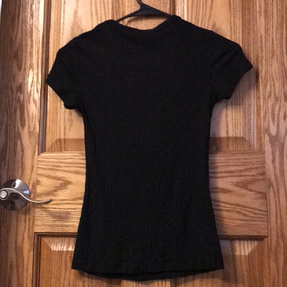 Rue 21 black tee - Picture 2 of 3